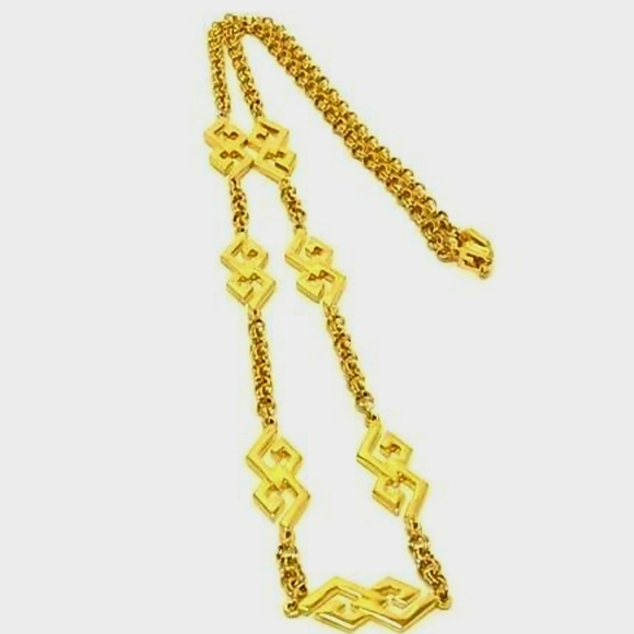 Givenchy Gold-plated Double G Long Necklace - Picture 6 of 6